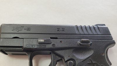SPRINGFIELD ARMORY XDS-9 3.3 9MM LUGER (9x19 PARA) - Image 3 of 3