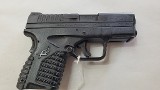 SPRINGFIELD ARMORY XDS-9 3.3 9MM LUGER (9x19 PARA) - Image 1 of 3