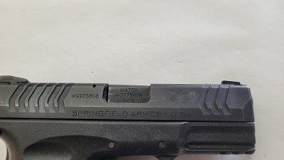 SPRINGFIELD ARMORY XDM-9 3.8 9MM LUGER (9x19 PARA) - Image 2 of 3
