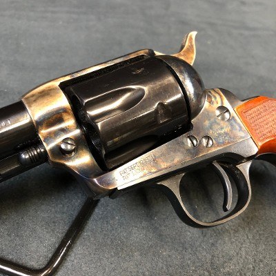 UBERTI CATTLEMAN BIRDSHEAD CHECKERED 4.75" 45LC 45 Colt (Long Colt) - Image 3 of 3