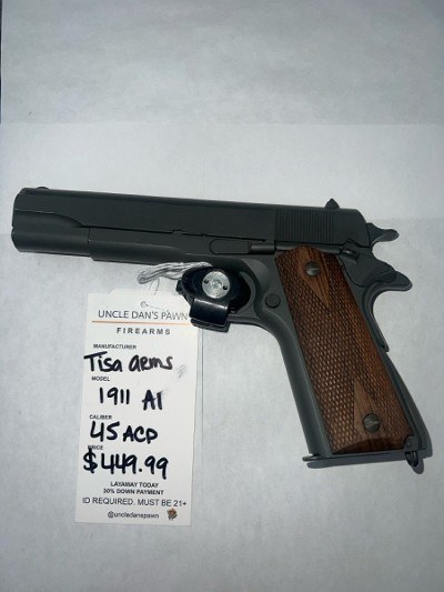 TISAS M1911A1 US ARMY .45 ACP - Image 1 of 4
