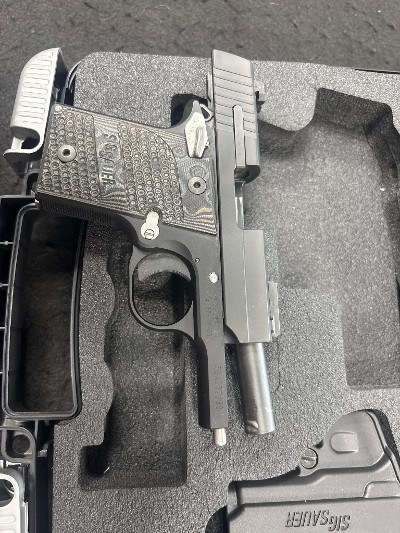 SIG SAUER P938 HOGUE GRIPS 9MM LUGER (9X19 PARA) - Image 6 of 6