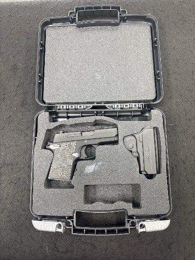 SIG SAUER P938 HOGUE GRIPS 9MM LUGER (9X19 PARA) - Image 1 of 6