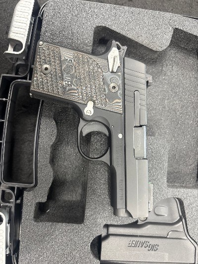SIG SAUER P938 HOGUE GRIPS 9MM LUGER (9X19 PARA) - Image 2 of 6