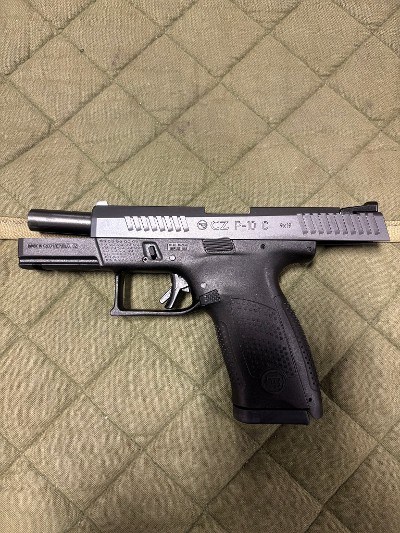CZ P10c NON Optic Ready9MM LUGER (9x19 PARA) - Image 3 of 8