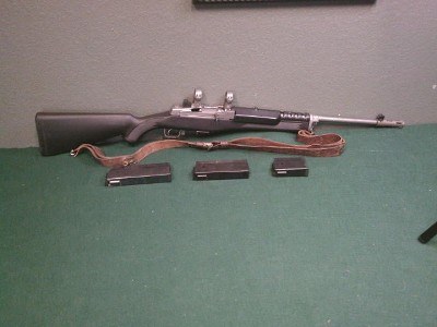 RUGER MINI 14 RANCH 6.8MM REM SPC - Image 1 of 3