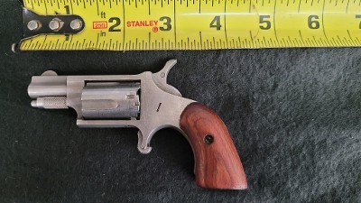 NORTH AMERICAN ARMS mini revolver.22 LR - Image 2 of 2