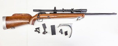 WINCHESTER RARE MODEL 52B IS CHAMBERED IN .22 LR .22 LR - Image 1 of 3