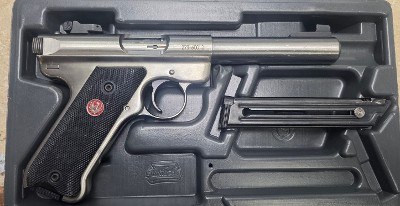 RUGER MK III TARGET .22 LR/.22 WMR - Image 1 of 3