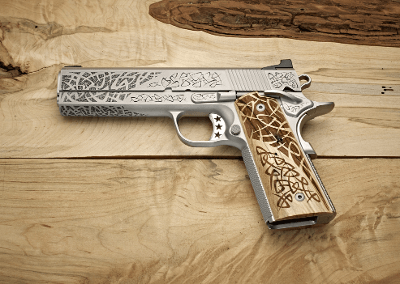CABOT GUNS The Tribal SOB Limited Edition Limited to 20 Guns. 1911 .45 ACP - Image 1 of 3