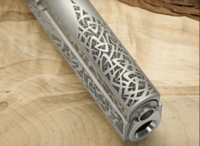 CABOT GUNS The Tribal SOB Limited Edition Limited to 20 Guns. 1911 .45 ACP - Image 2 of 3
