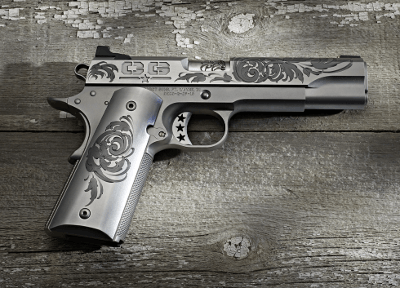 CABOT GUNS Reverie A Limited Edition Hand Engraved 1911,1 OF 10 Made.45 ACP - Image 1 of 3