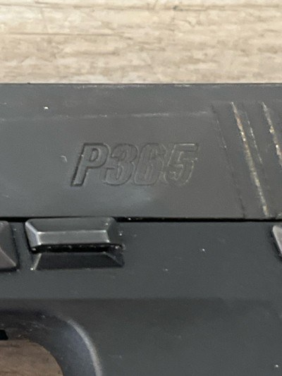 SIG SAUER P365 9MM LUGER (9x19 PARA) - Image 1 of 3
