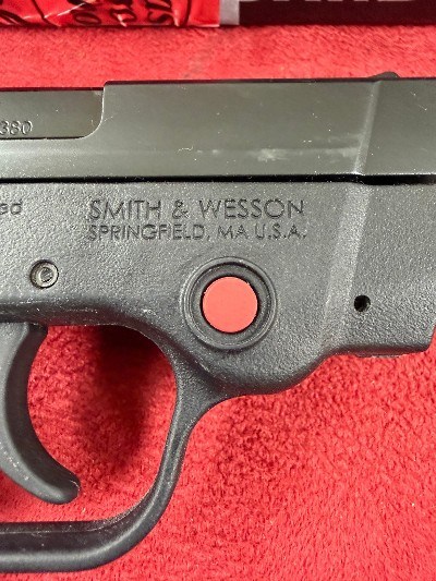 SMITH & WESSON M&P BODYGUARD 380 CRIMSON TRACE .380 ACP - Image 3 of 3