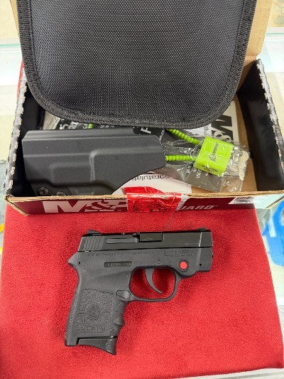 SMITH & WESSON M&P BODYGUARD 380 CRIMSON TRACE .380 ACP - Image 1 of 3