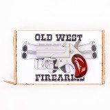 OLD WEST DERRINGER SHORT BORE SATIN/ROSEWOOD GRIPS .380 ACP - 3 of 3