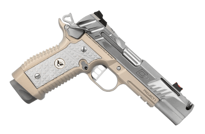 WILSON COMBAT DIVISION 77 PROJECT 1 GHOST EDITION COMPENSATED AND METAL DISPLAY CASE 9MM LUGER (9x19 PARA) - Image 1 of 3
