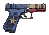 GLOCK G19 GEN 5 TX FLAG 9MM LUGER (9x19 PARA) - Image 1 of 1
