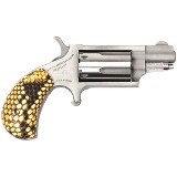 NORTH AMERICAN ARMS ANTI-VENOM MAGNUM SNUB MINI REVOLVER .22 WMR - 2 of 3