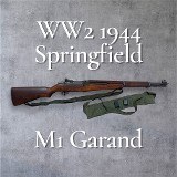 SPRINGFIELD ARMORY M1 Garand WW2 1944 .30-06 SPRG - 1 of 3