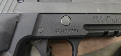 SIG SAUER P226 MK25 9MM LUGER (9x19 PARA) - Image 2 of 3
