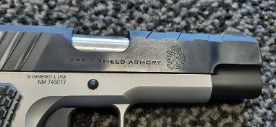 SPRINGFIELD ARMORY EMISSARY 9MM LUGER (9x19 PARA) - Image 3 of 3