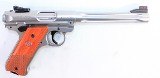 RUGER EXCELLENT RUGER MARK IV HUNTER 22LR 6.75" BBL FLUTED STAINLESS STEEL 2-MAGS 10+1 .22 LR - 2 of 3