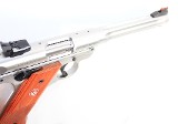 RUGER EXCELLENT RUGER MARK IV HUNTER 22LR 6.75" BBL FLUTED STAINLESS STEEL 2-MAGS 10+1 .22 LR - 3 of 3