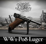 DWM P08 P-08 German Luger WW1 Great War 9MM LUGER (9x19 PARA) - 1 of 3