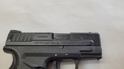 SPRINGFIELD ARMORY XD-9 Sub-Compact Mod.2 9MM LUGER (9x19 PARA) - Image 2 of 3