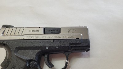 SPRINGFIELD ARMORY XD-9 Sub-Compact Mod.2 9MM LUGER (9x19 PARA) - Image 2 of 3