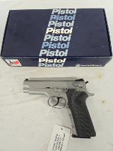 SMITH & WESSON Unfired S&W 4006 Stainless w/Original Box, Paperwork, Magazine .40 S&W - 1 of 3