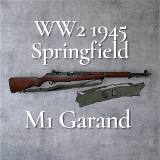SPRINGFIELD ARMORY M1 Garand WW2 1945 .30-06 SPRG - 1 of 12