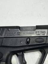 TAURUS PT-740 SLIM .40 - Image 3 of 6
