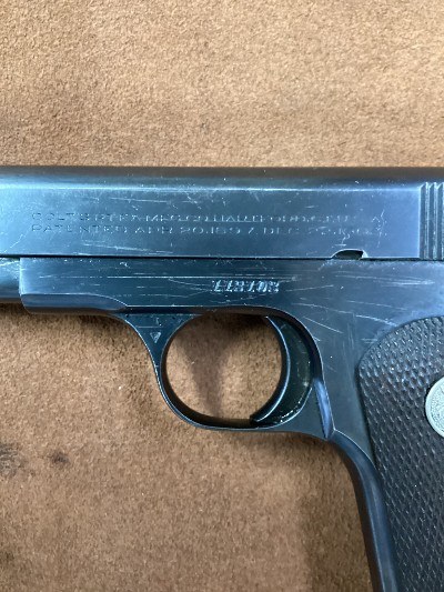 COLT 1908 Type III .380 ACP - Image 5 of 6
