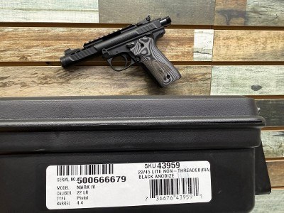 RUGER MARK IV 22/45 .22 LR - Image 4 of 5