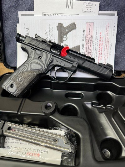 RUGER MARK IV 22/45 .22 LR - Image 4 of 4
