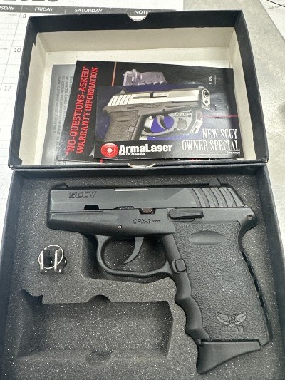 SCCY CPX-2 9MM LUGER (9x19 PARA) - Image 7 of 7