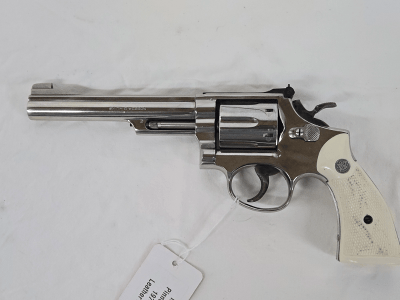 SMITH & WESSON 19-3 Nickel Plated, Pinned Recessed 1974 .357 MAG - Image 10 of 15