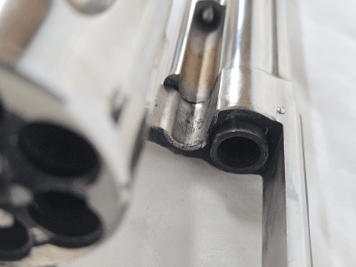 SMITH & WESSON 19-3 Nickel Plated, Pinned Recessed 1974 .357 MAG - Image 15 of 15