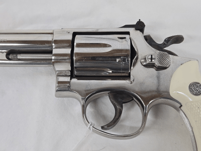 SMITH & WESSON 19-3 Nickel Plated, Pinned Recessed 1974 .357 MAG - Image 12 of 15