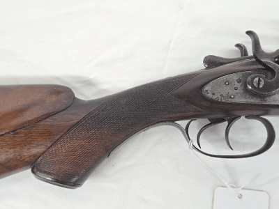 PARKER BROTHERS 1886 Side by Side, Twist Barrels 12 GA - Image 8 of 25
