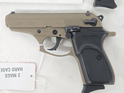 BERSA Thunder FDE w/2 Mags, Hard Case .380 ACP - Image 2 of 6