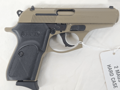 BERSA Thunder FDE w/2 Mags, Hard Case .380 ACP - Image 3 of 6