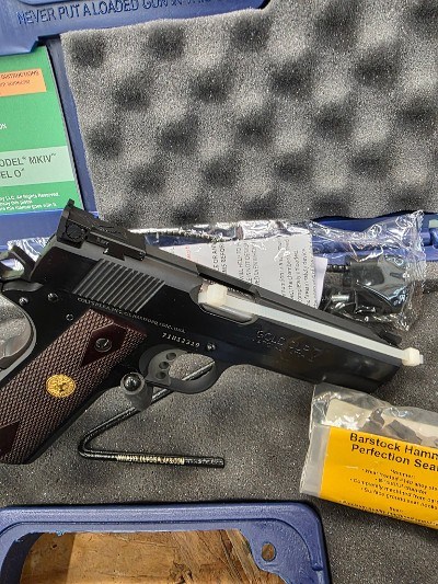 COLT Series &sbquo;70 Gold Cup .45 ACP - Image 2 of 4