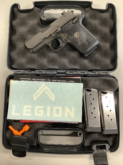 SIG SAUER P938 LEGION 9MM LUGER (9x19 PARA) - Image 1 of 4