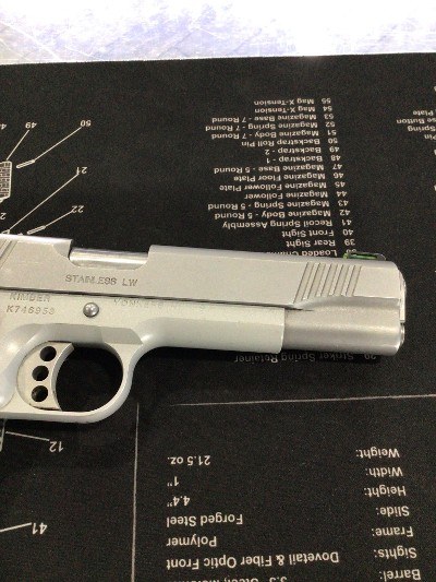 KIMBER STAINLESS LW .45 ACP - Image 6 of 8