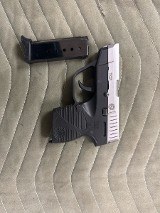TAURUS PT 738 BLK/SS .380 ACP - Image 1 of 2