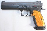 CZ NEW RARE CZ-USA 75 TACTICAL SPORT ORANGE 9MM 5.4" BBL SAO 20+1 COMPETITION 91261 9MM LUGER (9x19 PARA) - Image 1 of 9