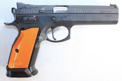 CZ NEW RARE CZ-USA 75 TACTICAL SPORT ORANGE 9MM 5.4" BBL SAO 20+1 COMPETITION 91261 9MM LUGER (9x19 PARA) - Image 2 of 9